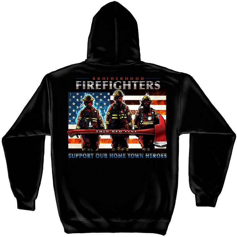 Support Our Firefighters Hoodie