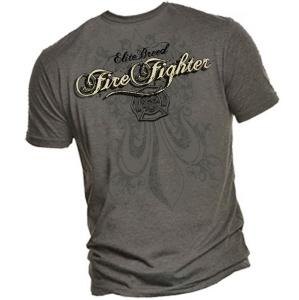 Elite Breed Firefighter Grey T Shirt