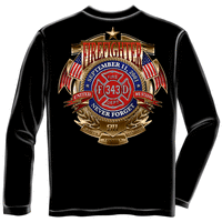 Badge of Honor Firefighter Shirt