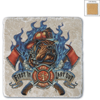firefighter coasters