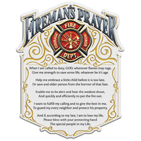 Fireman's Prayer Decal
