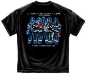 Sisters Firefighter T Shirt